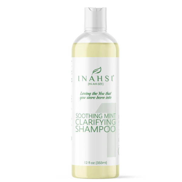 Inahsi Soothing Mint Sulfate Free Clarifying Shampoo 12oz
