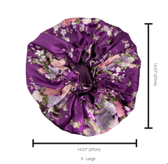 Satin sleep bonnet