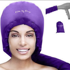 Hooded dryer attachment
