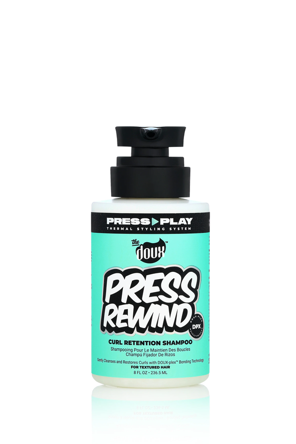 The Doux Press Rewind Curl Retention Shampoo